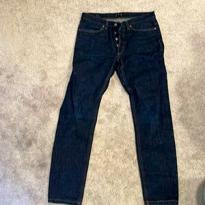 Men’s ASKET denim jeans size 32 x 30